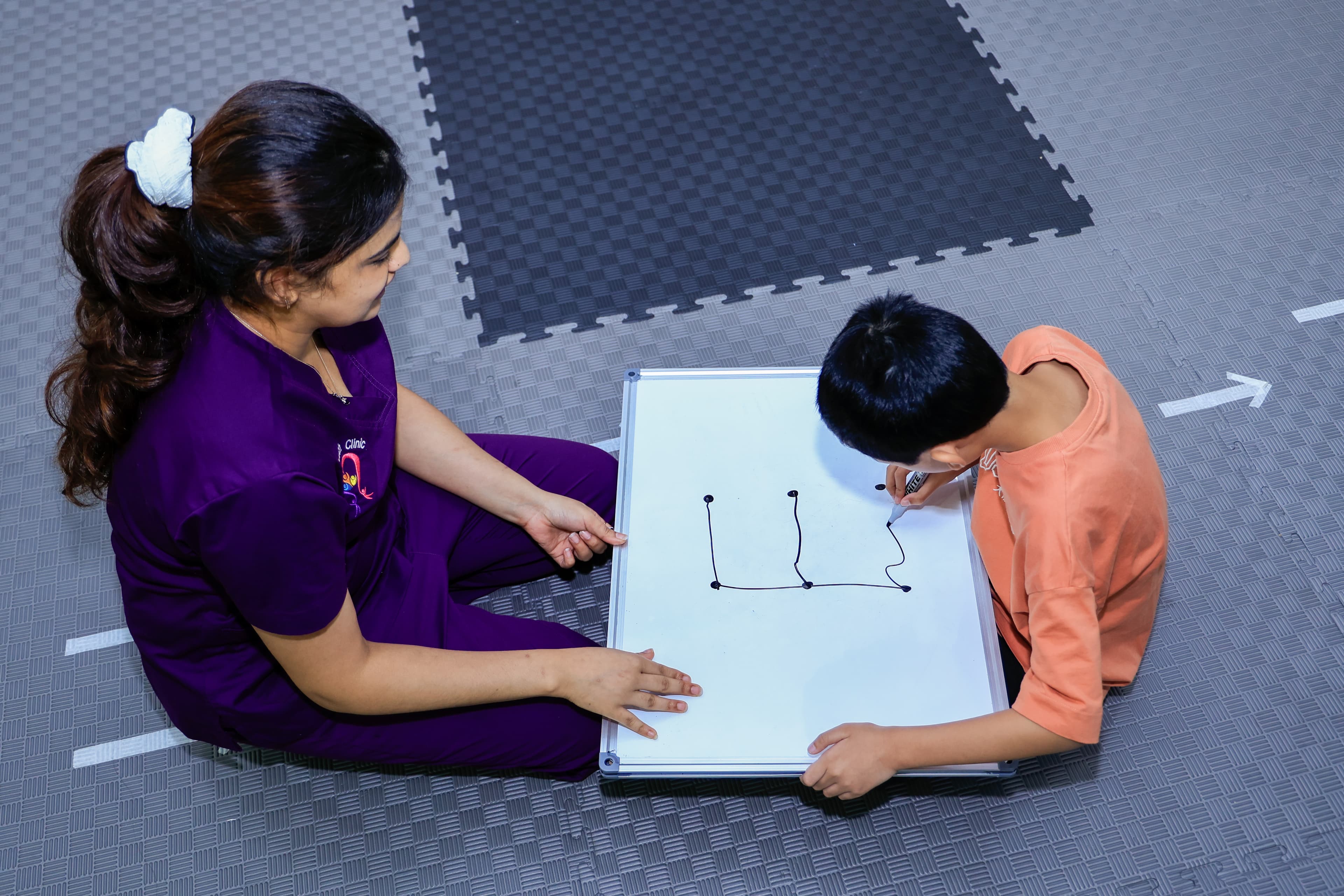 Handwriting therapy session