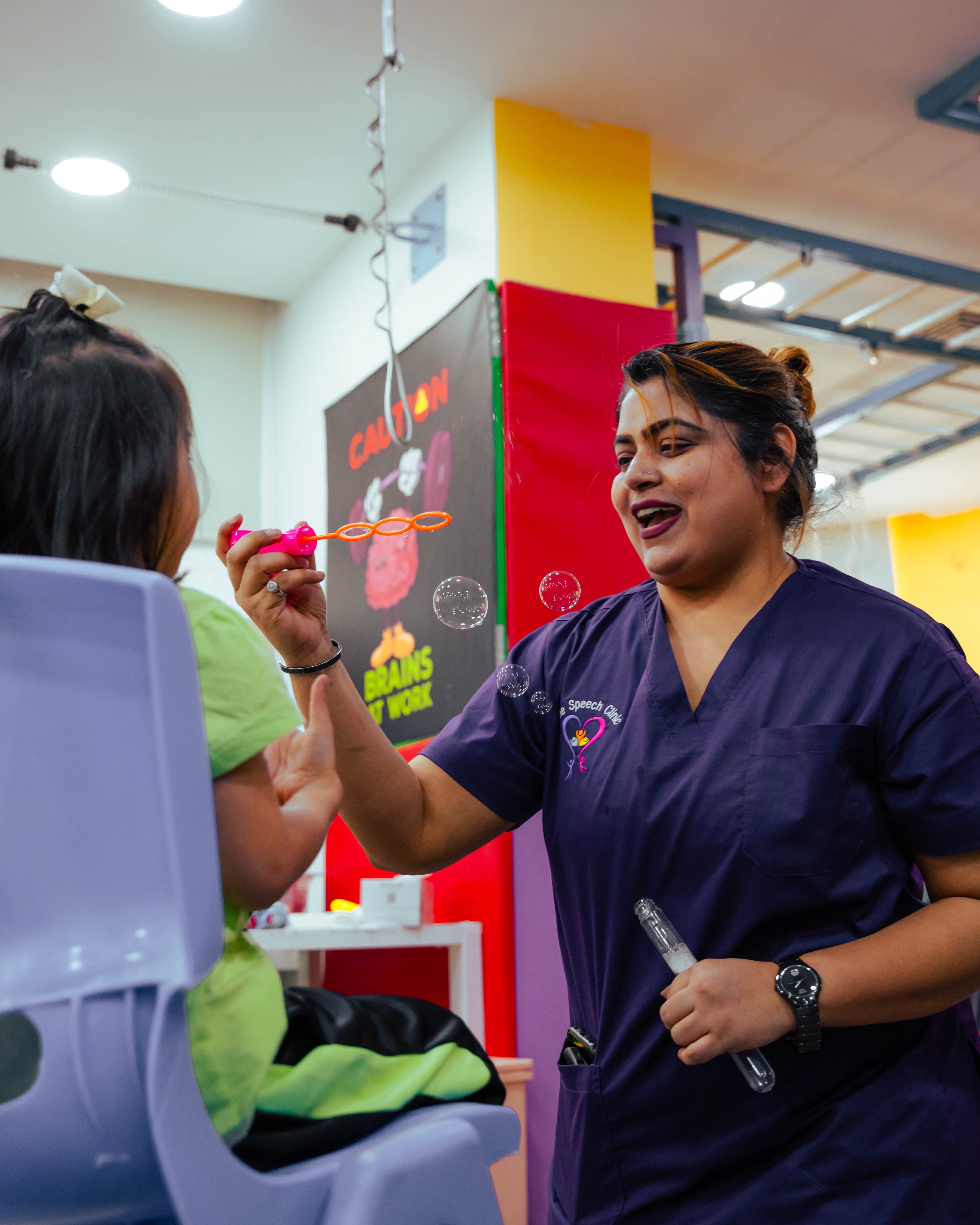 Play therapy session